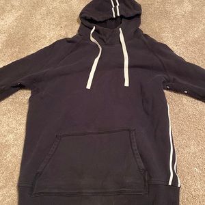 Black and white Nike hoodie